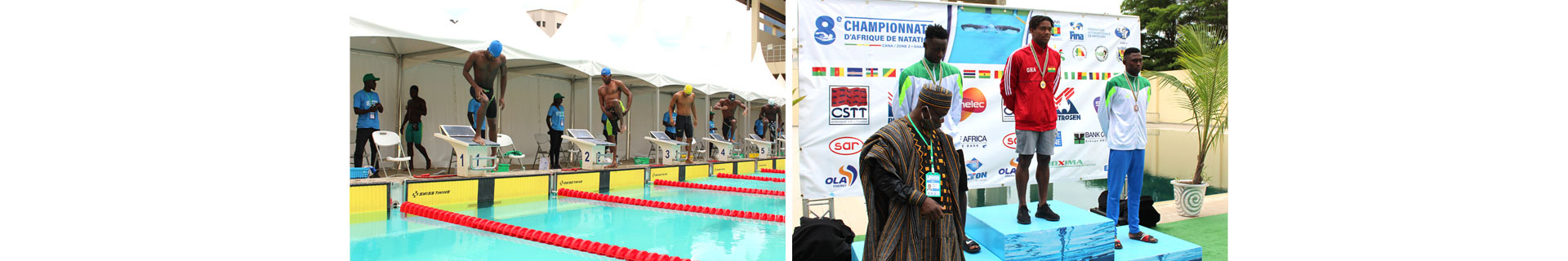 8èmes Championnats d’Afrique de Natation de la zone 2